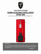 TROTTER INDUSTRIAL Titan 1300 Manual De Instalación, Uso Y Mantenimiento