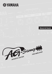 Yamaha AG-Stomp Manual Del Usuario