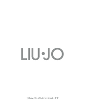 LIU JO LUXURY SWLJ Manual De Usuario