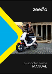 Zeeclo e-Scooter ROMA Manual Del Usuario