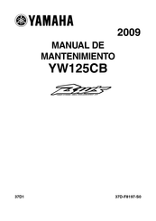 Yamaha YW125CB 2009 Manual De Mantenimiento