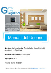 GigaFan GF6108B Manual Del Usuario