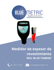 Bluemetric BLUE-TG8826F Guia De Inicio Rapido