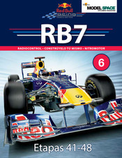 Planeta DeAgostini Model Space Red Bull Racing RB7 Guía De Montaje