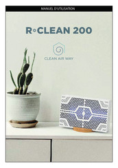 Clean Air Way R-CLEAN 200 PRO Manual Del Usuario