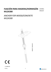 solarstem M12X300 Manual Del Usuario