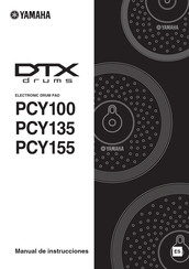 Yamaha DTX drums PCY155 Manual De Instrucciones