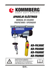 Kommberg KB-PA300E Manual De Usuario