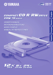 Yamaha CRW-70 Serie Manual De Instrucciones