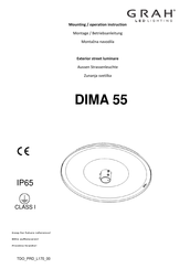 GRAH LED Lighting DIMA 55 Manual De Montaje Y Mantenimiento