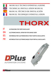 DPlus Automation Systems Thorx Manual Técnico De Instalación