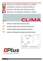 DPlus Automation Systems Clima Manual Técnico De Instalación
