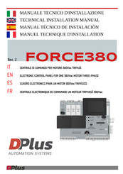DPlus Automation Systems Force380 Manual Técnico De Instalación