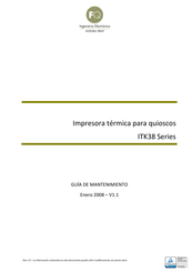 FQ ITK38 Serie Manual De Instrucciones