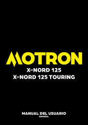 Motron X-NORD 125 Manual Del Usuario