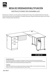 m+ CT-3811B Instrucciones De Ensamblaje