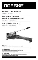 NORSKE NMAP001 Manual Del Propietário