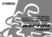 Yamaha RAPTOR YFM660RP Manual De Propietario