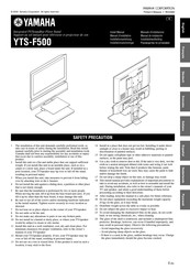 Yamaha YTS-F500 Manual De Instalación