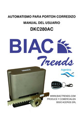 BIAC Trends DKC280AC Manual Del Usuario