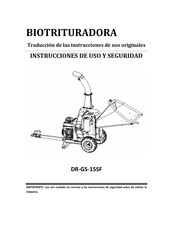 Gestione DR-GS-15SF Instrucciones De Uso Y Seguridad