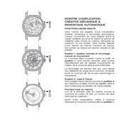 Chaumet SELF-WINDING MECHANICAL CREATIVE COMPLICATION WATCH Manual De Instrucciones