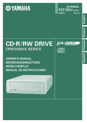 Yamaha CRW3200IX Serie Manual De Instrucciones