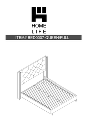 Home Life BED0007-FULL Manual Del Usuario