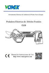 Vomex ES28 Manual De Instrucciones De Uso