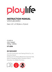 playlife UT-2206 Manual Del Usuario