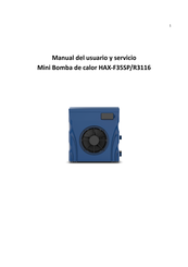 HAX F35SP/R3116 Manual De Usuario