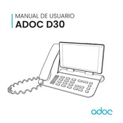 Adoc D30 Manual Del Usuario