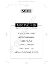 4MBO MBO PW 1450 Instrucciones Para El Servicio