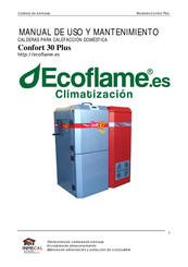 Ecoflame Confort 30 Plus Manual De Uso Y Mantenimiento