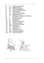 Simon, Evers & Co HTF 65 D Instrucciones De Servicio