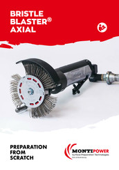 Montipower BRISTLE BLASTER AXIAL Manual Del Usuario