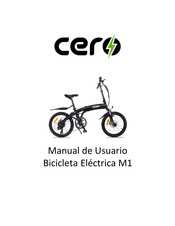 cero M1 Manual De Usuario