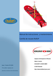 Kohlbrat & Bunz RollUP RL4000RP Serie Manual De Instrucciones Y Mantenimiento