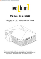 ivolum HBP-1000 Manual Del Usuario