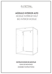 INRETAIL GROPIUS Instrucciones De Montaje