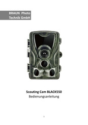 BRAUN Photo Technik Scouting Cam BLACK550 Manual De Instrucciones