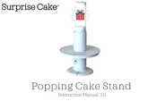 Charm Concepts Surprise Cake Popping Cake Stand Manual De Instrucciones