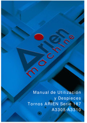 Arien machine A3310 Manual De Utilización Y Despieces