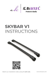 ERKUL SKYBAR V1 Manual De Instrucciones