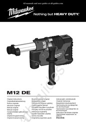 Milwaukee M12 DE Instrucciones Originales