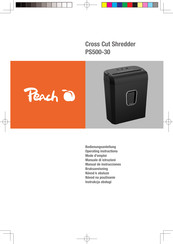 Peach PS500-30 Manual De Instrucciones