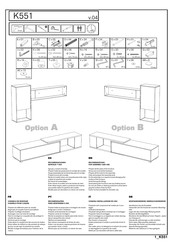 KitMuebles K551 Instrucciones De Montaje