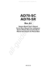 DFI AD70-SR Manual Del Usuario