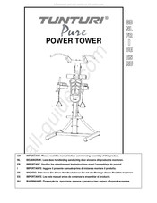 Tunturi Pure POWER TOWER Manual Del Usuario