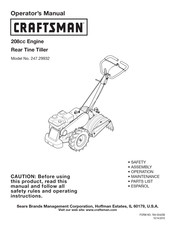 Craftsman 247.29932 Manual Del Operador